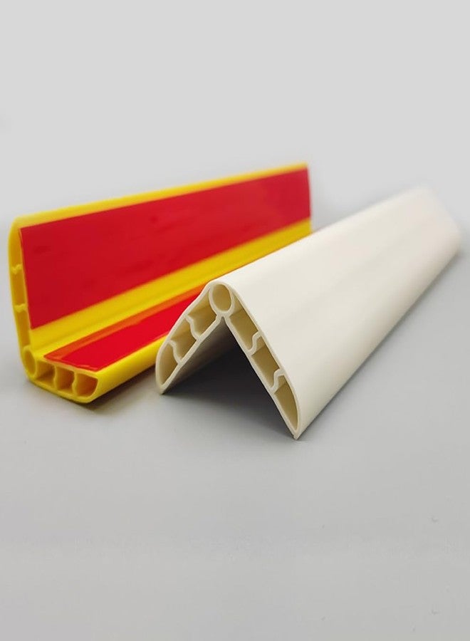 pepplo 90 Degree Wall Edge Protector - Anti-Collision Strips PVC Corner Guards, Decorative Tile Corner Cover, Multiple Color Trim Protection (Cream, 1 Piece) - Image 4
