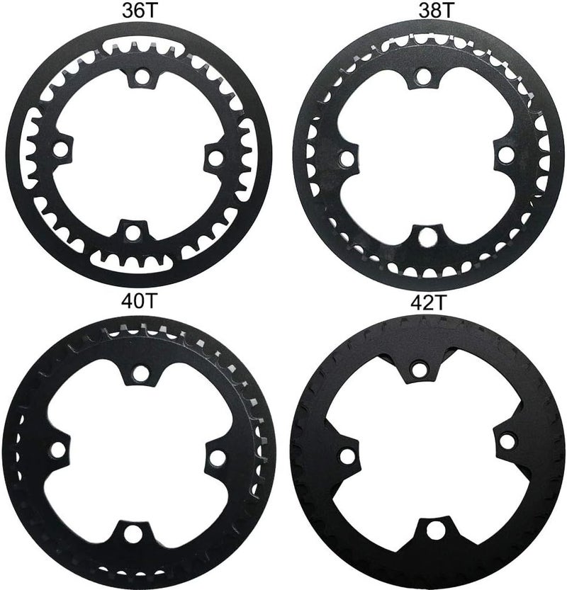 GANOPPER 104 BCD Chain Guide Bashguard MTB Crank Set Chainring Bashguard for 30T 32T 34T 36T 38T 40T 42T Chain Ring - Image 3