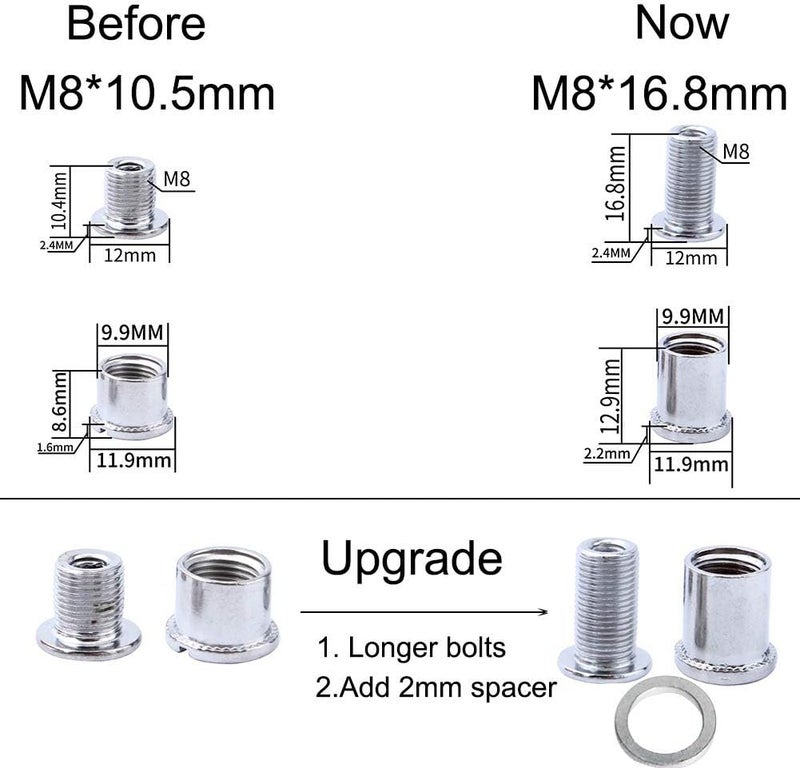 GANOPPER 104 BCD Chain Guide Bashguard MTB Crank Set Chainring Bashguard for 30T 32T 34T 36T 38T 40T 42T Chain Ring - Image 5