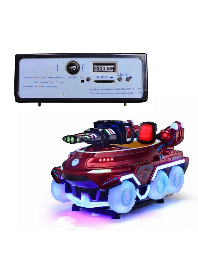 General Kiddie rides game machine Swing Machine Timer Time Controller English Version MP3 Music Cion Counter  - Image 1