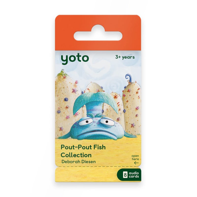 Yoto The Pout-Pout Fish Collection by Deborah Diesen – 8 Kids Audio Cards for Use with Player & Mini All-in-1 Audio Device, Screen-Free Listening with Playtime Bedtime & Travel Stories, Ages 1+ - Image 1