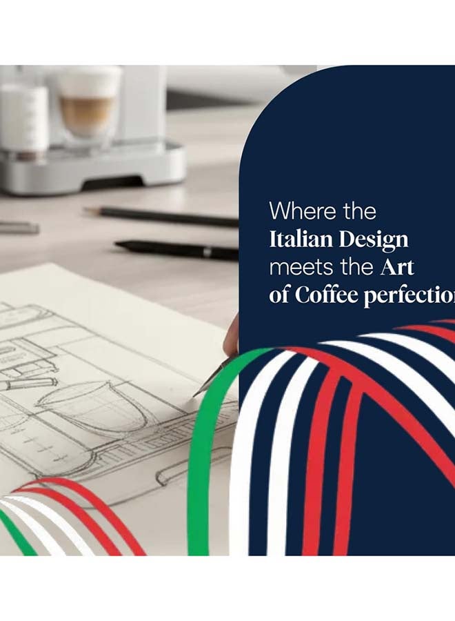 ديلونجي De'Longhi Magnifica Evo Next Fully Automatic Coffee Machine with  18+ Hot & Iced Beverages , 13 Coffee And Milk Drinks, Intuitive Control Panel With 6 Coloured, Soft-Touch Buttons, 15 Bar Pressure  ECAM310.80.SB (Made in Europe) 1.8 L 1450 W ECAM310.80.SB Silver/Black - Image 5