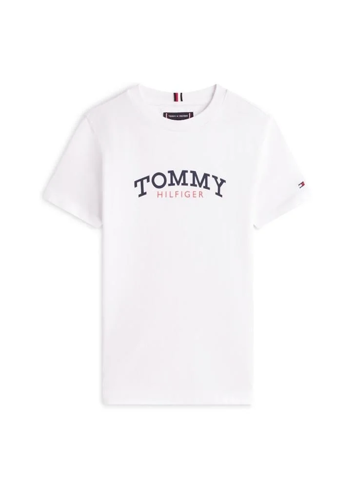 TOMMY HILFIGER  Kids Monogram Crew Graphic T-Shirt for Men | Best Price UAE