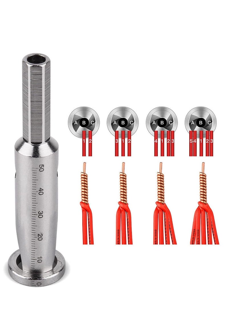 KASTWAVE - Universal Wire Twisting Tool Electrical Cable Quick Connector Automatic Twisting Wire Stripping Stripper Twister Drill Driver The wire twisting tool is made of high quality steel not easily broken - Image 1