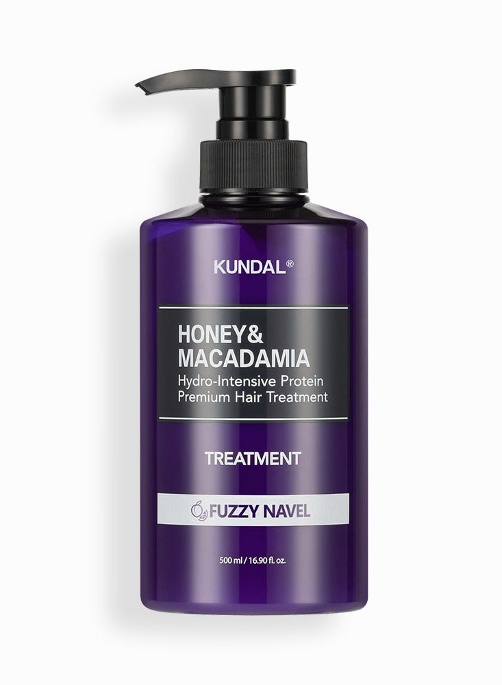 KUNDAL Honey And Macadamia Hair Treatment  Fuzzy Navel 500ml - Image 1