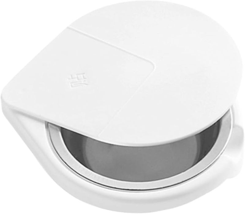 Stainless Steel Rotating Ashtray Self Adhesive Hidden Desk Mount Easy Clean Cigar Ash Tray - Image 1