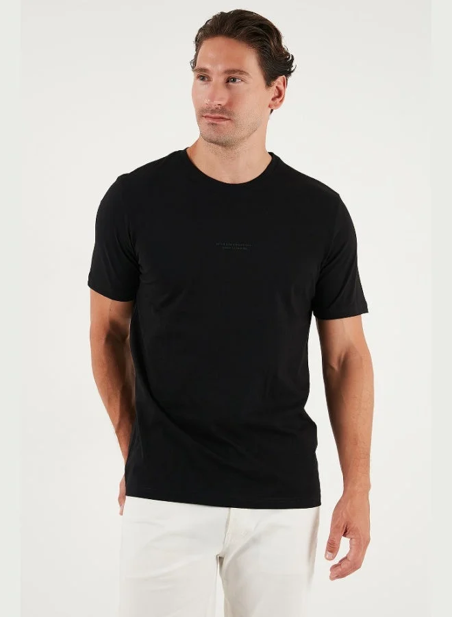 Buratti Cotton Printed Regular Fit Crew Neck T Shirt Men's T SHIRT 59020205