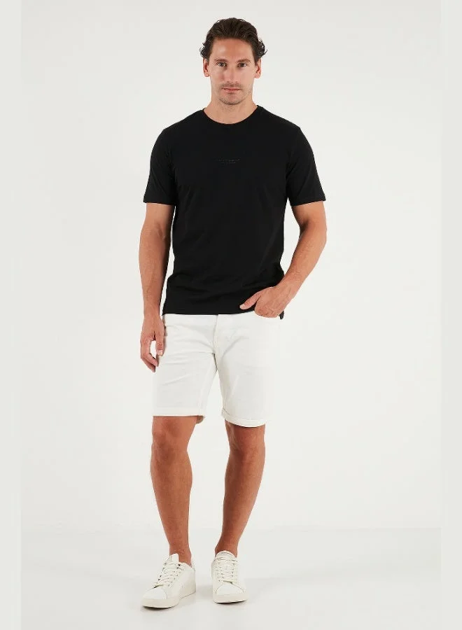 Buratti  Buratti Cotton Printed Regular Fit Crew Neck T Shirt Men's T SHIRT 59020205 for Men | Best Price UAE