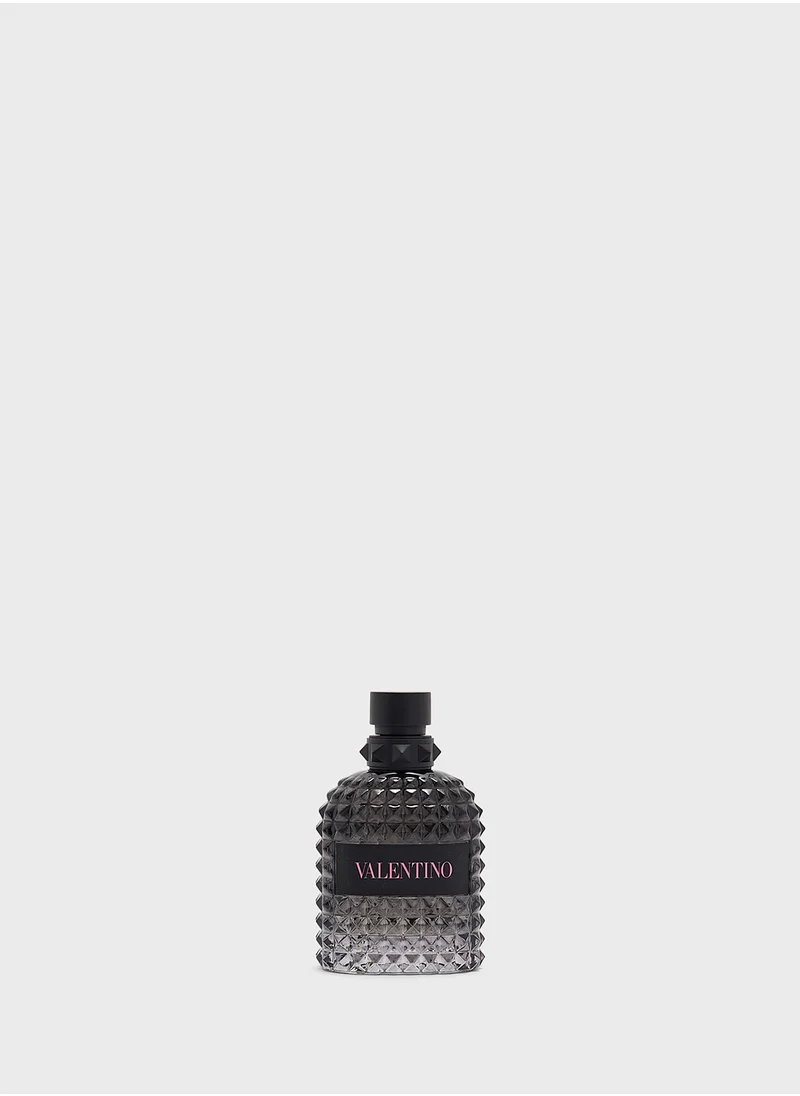 فالانتينو Born In Roma Uomo Holiday Set - EDT 100ml, EDT 15ml (Travel Spray) & Shower Gel 75ml