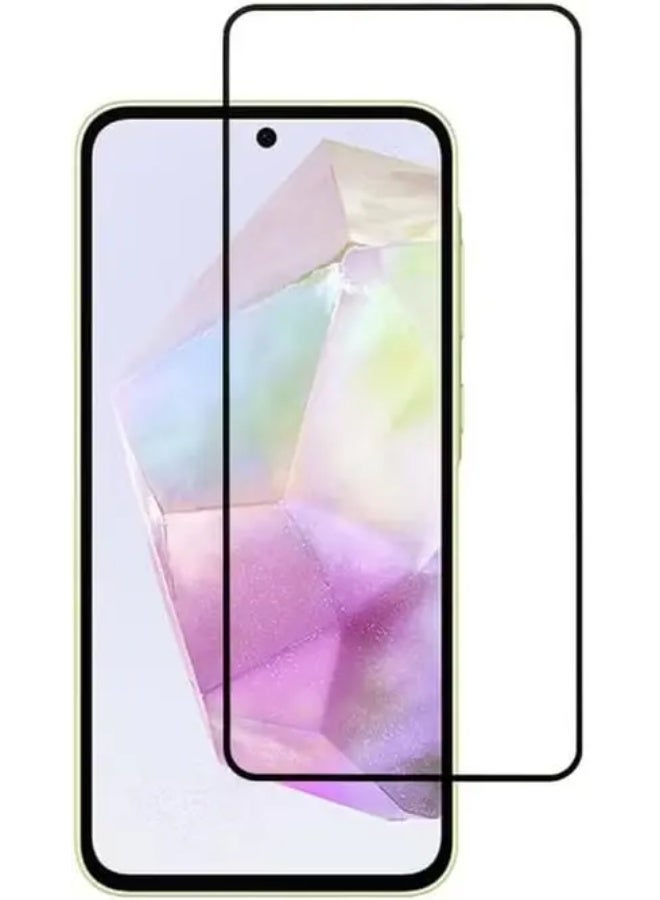 glass For Samsung Galaxy A57/A37 Full Glue Screen Protector Anti Fingerprint Shatter Proof Tempered Glass with clarity For Samsung Galaxy A57/A37