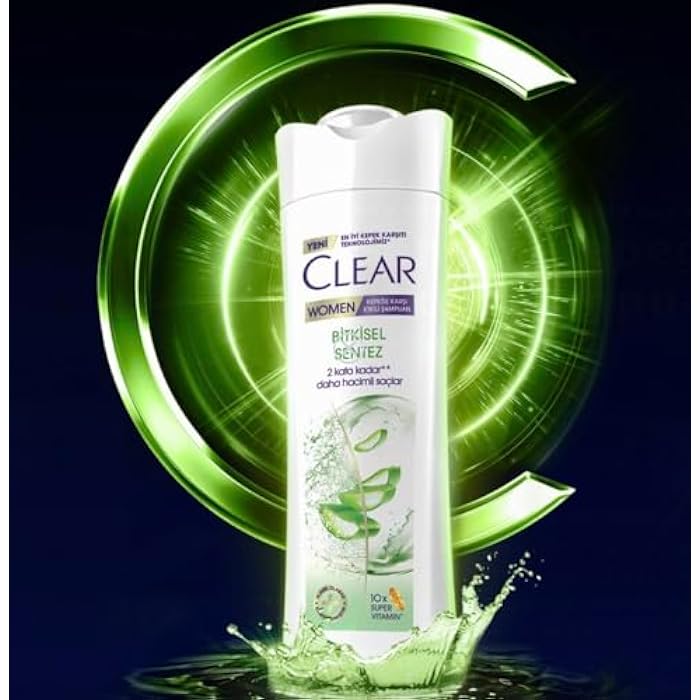 CLEAR WOMEN HERBAL SYNTHESIS ANTI-DANDRUFF SHAMPOO- 350 ML-11.8 Fl Oz - Image 2