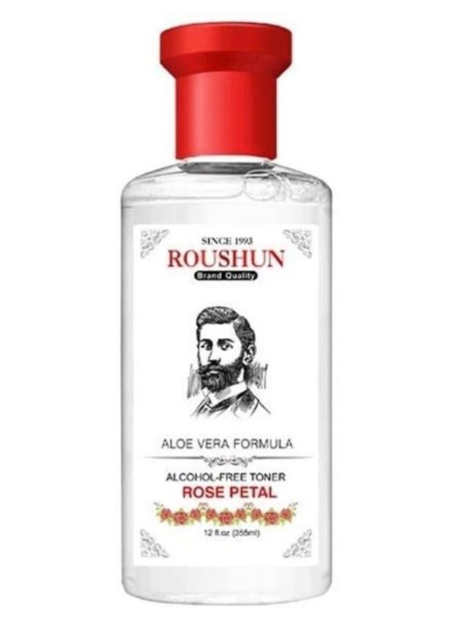ROUSHUN 2Pcs Roushun Skin Toner 355 Ml With Aloe Vera And Rose Petals - Image 2