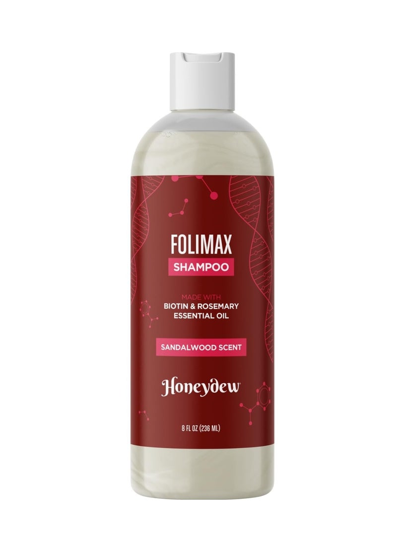Honeydew - Volumizing Biotin Shampoo and Conditioner Set - Sulfate Free Shampoo and Conditioner for Dry Damaged Hair Care - Thinning Hair Shampoo and Conditioner with Nourishing Biotin and Rosemary Oil (8oz) - Image 1