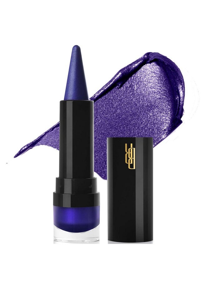 Black Radiance Metalicious Metallic Lipstick Lip Sculptor Purple Reigns (Violet)  - Image 1