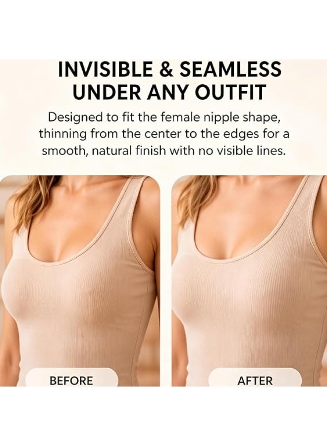 ATRJSZ 8 Pairs Nipple Covers | No show Reusable Adhesive Silicone Pasties - Image 2