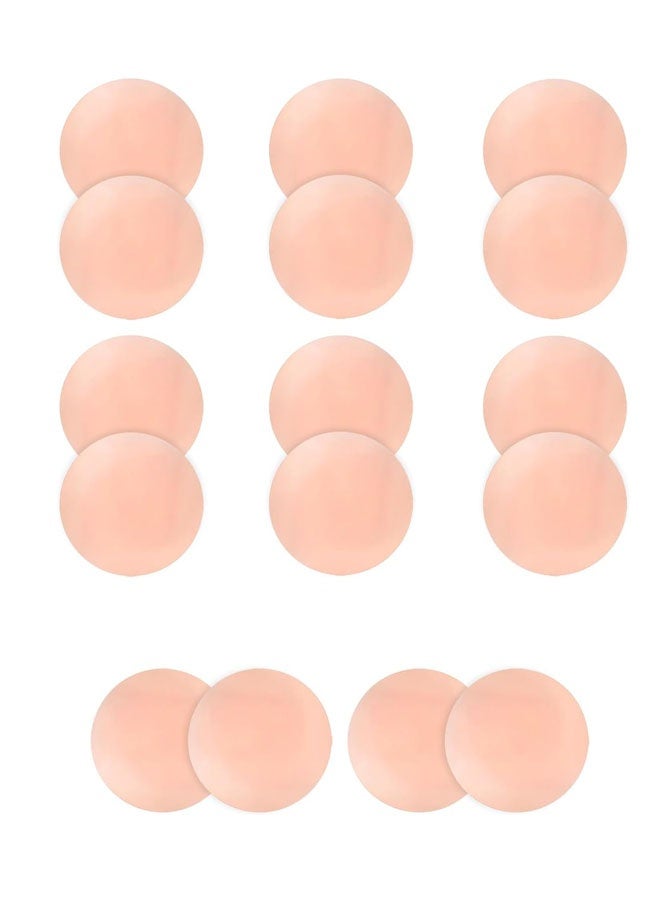 ATRJSZ 8 Pairs Nipple Covers | No show Reusable Adhesive Silicone Pasties - Image 1