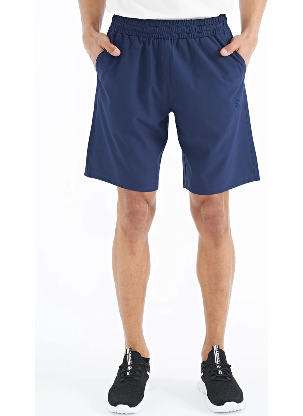 Tommy Life Indigo Side Pocket Detailed Elastic Men's Shorts - 81238