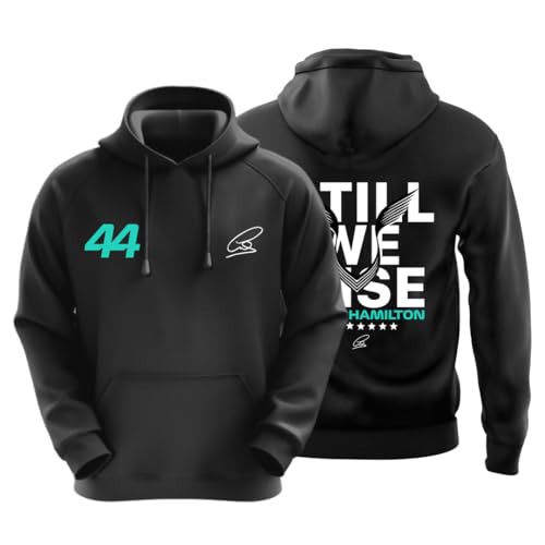 DUDEME Motorsport Relaxed Fit Hoodie for Car Enthusiast for Men & Women Black 100% Cotton Car Printed - | MO-009 | Black | X_Large - Image 2