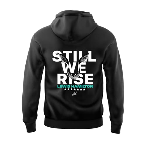 DUDEME Motorsport Relaxed Fit Hoodie for Car Enthusiast for Men & Women Black 100% Cotton Car Printed - | MO-009 | Black | X_Large - Image 3