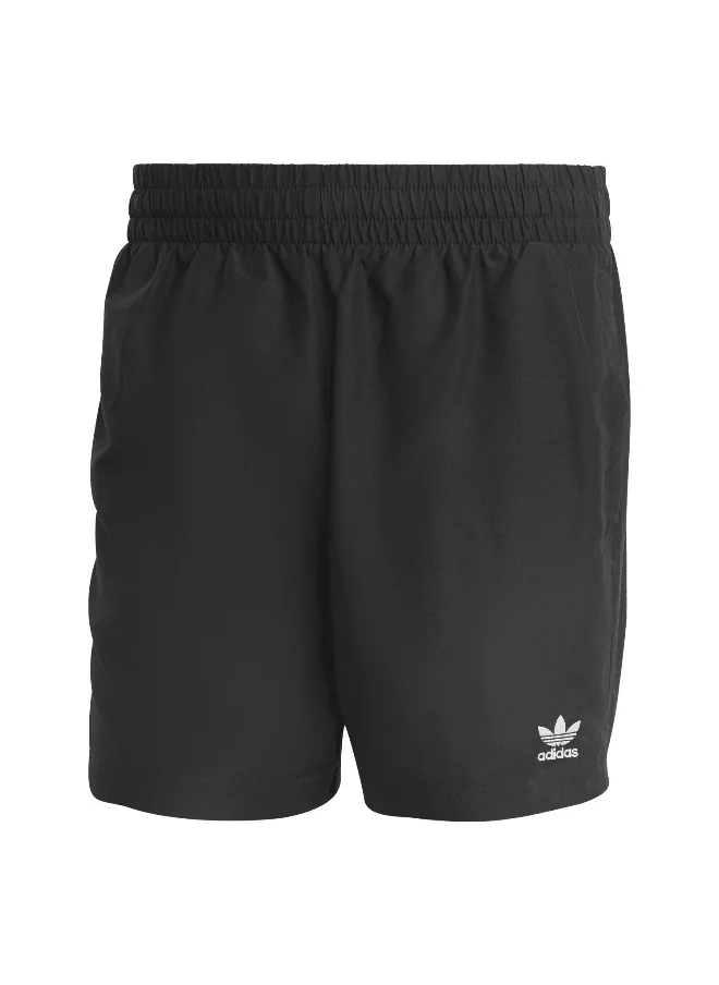 Adidas Adidas Ori Solid Sh Black Swimming Swim Shorts For Men Xs