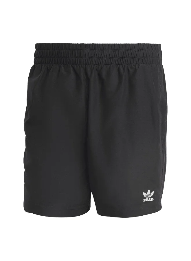 Adidas Adidas Ori Solid Sh Black Swimming Swim Shorts For Men Xs