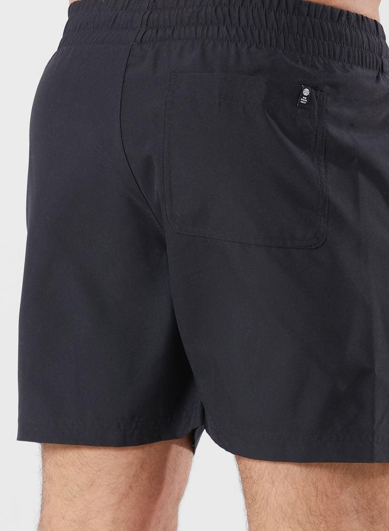 adidas شورت سباحة رجالي أسود صلب من أوري مقاس - Image 5