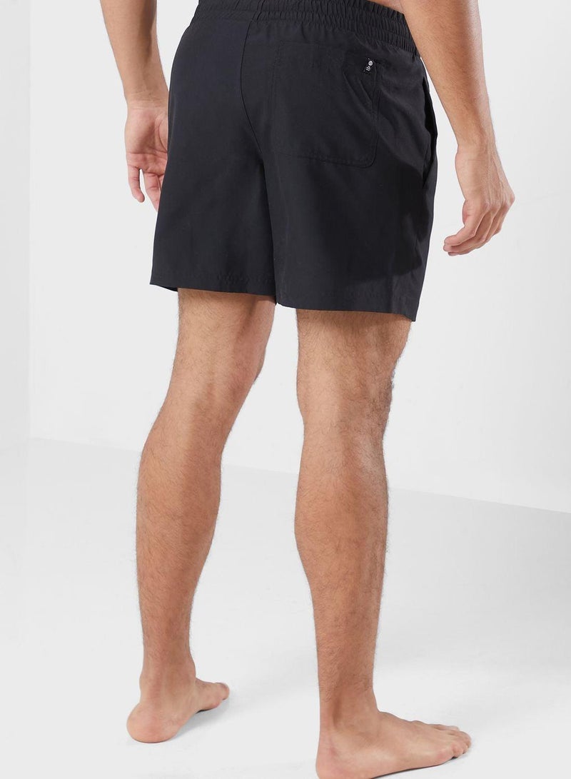 adidas شورت سباحة رجالي أسود صلب من أوري مقاس - Image 3