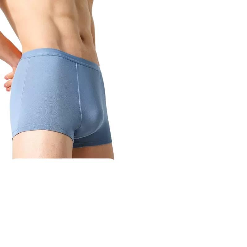 4 Pack Disposable Underwear Men Hotel No wash Sterile Travel Breathable Cotton Size XL for Work and School - Image 1