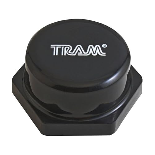 Tram 1290 NMO Rain Cap Black Heavy-Duty Plastic with O Ring Gasket for Secure Weather Protection - Image 1