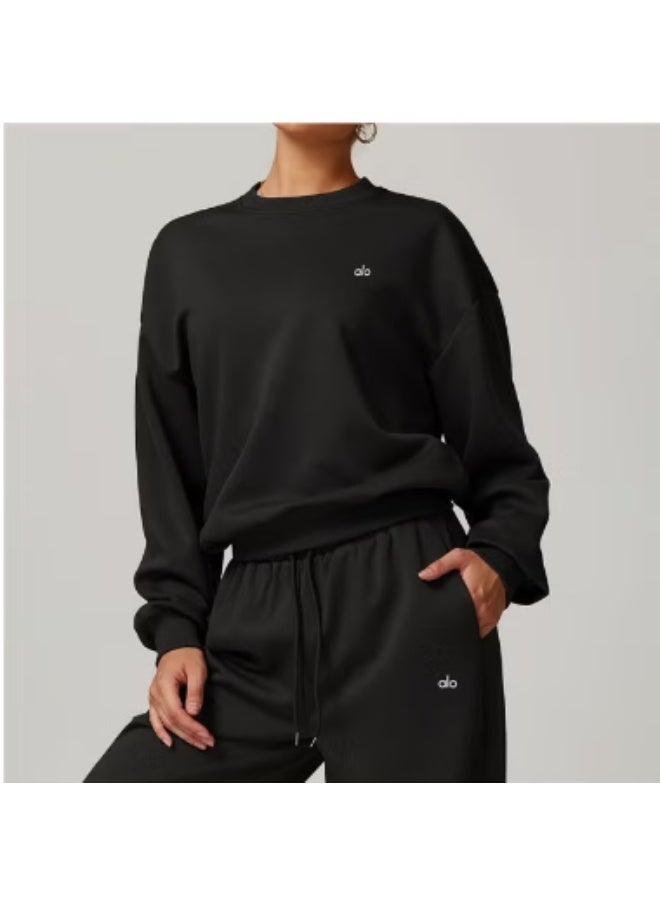 Alo Yoga Oversized Fashion Long Sleeve Sweatshirt