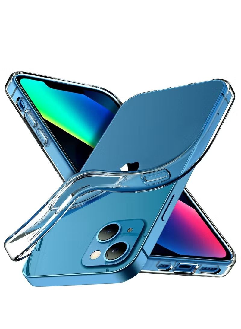 IAF iPhone 14 Protective Case Clear TPU Soft Scratch-Resistant Anti-Drop Slim Thin Crystal Case Cover Compatible with iPhone 14 6.1Inch - Image 2