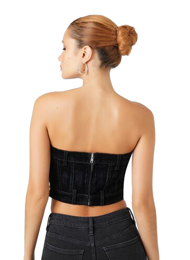 FOREVER 21 تم إعادة تصميم الجزء العلوي المقصوص من الأنبوب - Image 4