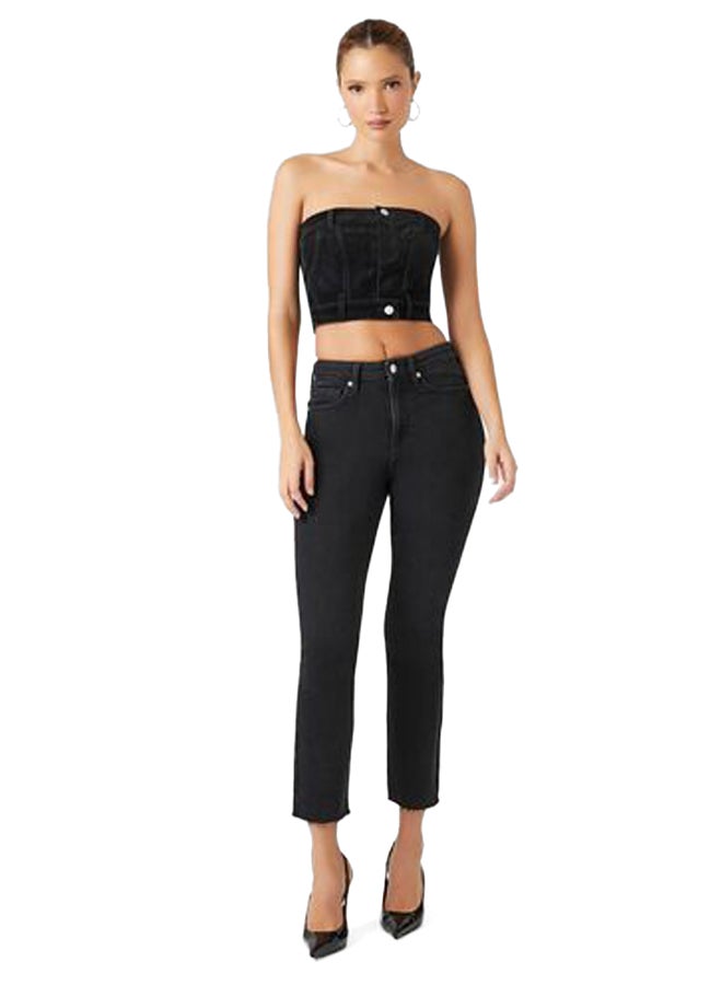 FOREVER 21 تم إعادة تصميم الجزء العلوي المقصوص من الأنبوب - Image 5
