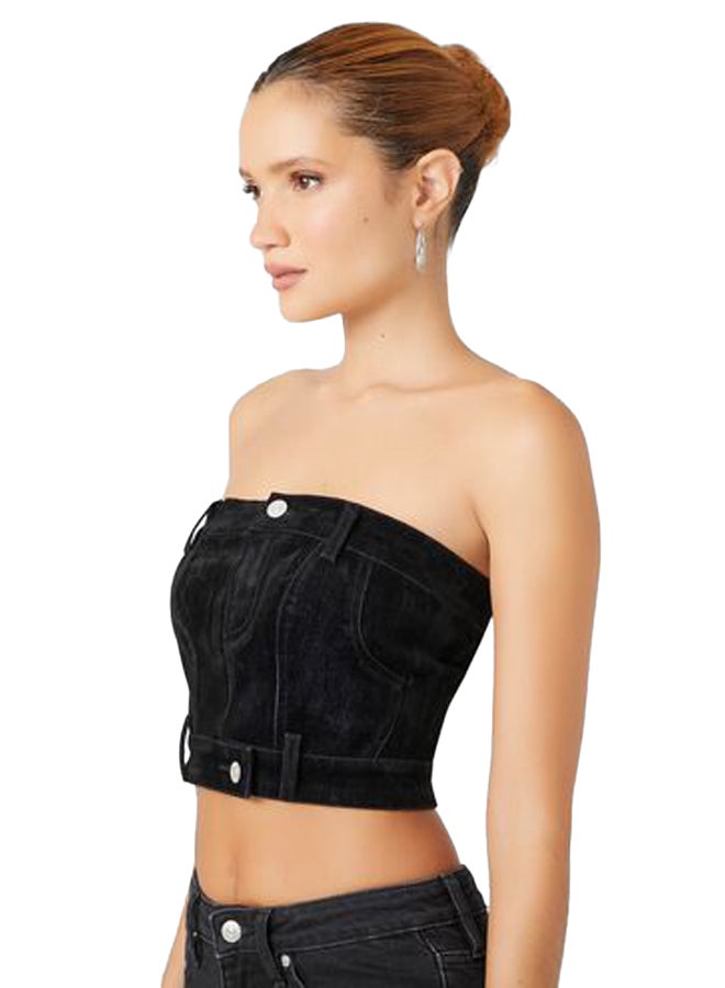 FOREVER 21 تم إعادة تصميم الجزء العلوي المقصوص من الأنبوب - Image 3