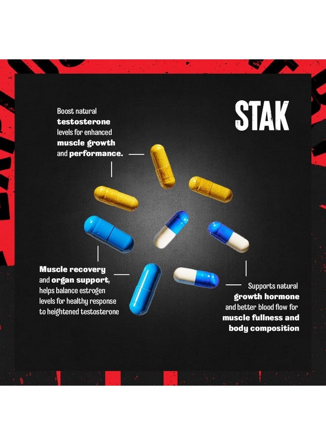 Animal Stak - Complete Natural Hormone Booster Supplement with Tribulus - Natural Testosterone Booster for Athletes - Contains Estrogen Blockers - 1 Month Cycle - Image 4