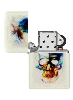 Zippo 48563 49193 Skull Print Design Glow In The Dark Windproof Lighter  - Image 4
