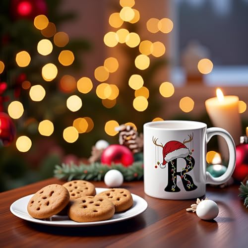 DAYS " Christmas Alphabet Word Printed Ceramic Mug, Christmas Xmas Coffee Mug Gift for Kids Boy Girls, Coffee Cup Mug Gift (R) - Image 4