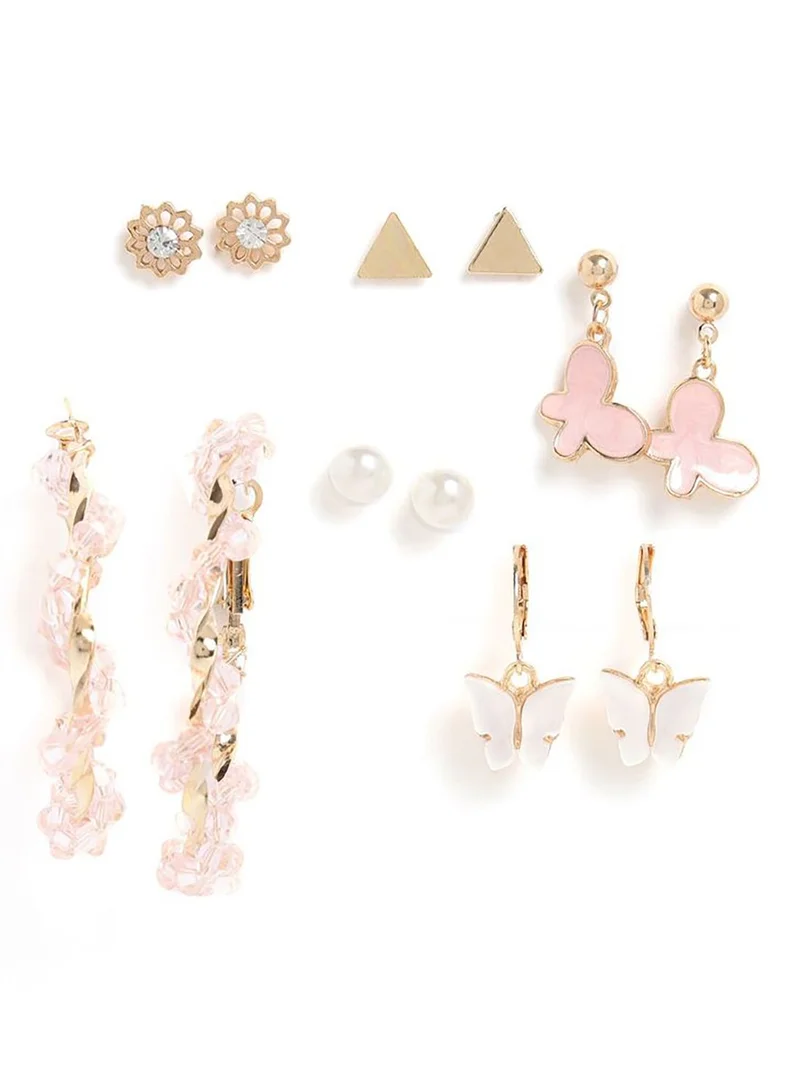 SOHI Pack of 6 Designer Earrings