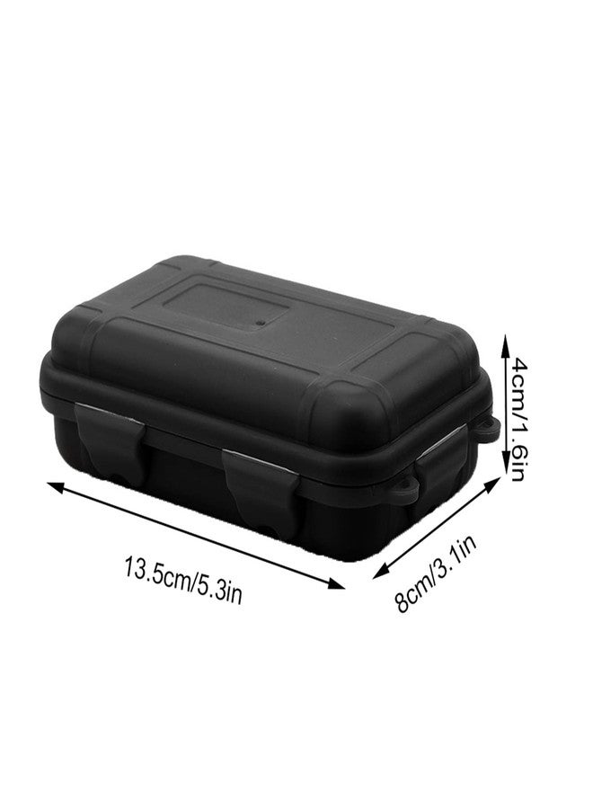 POCREATION Shockproof Waterproof Storage Container for Outdoor Survival Gear -, Lightweight Case for Camping & Hiking (S-Black) - Image 3