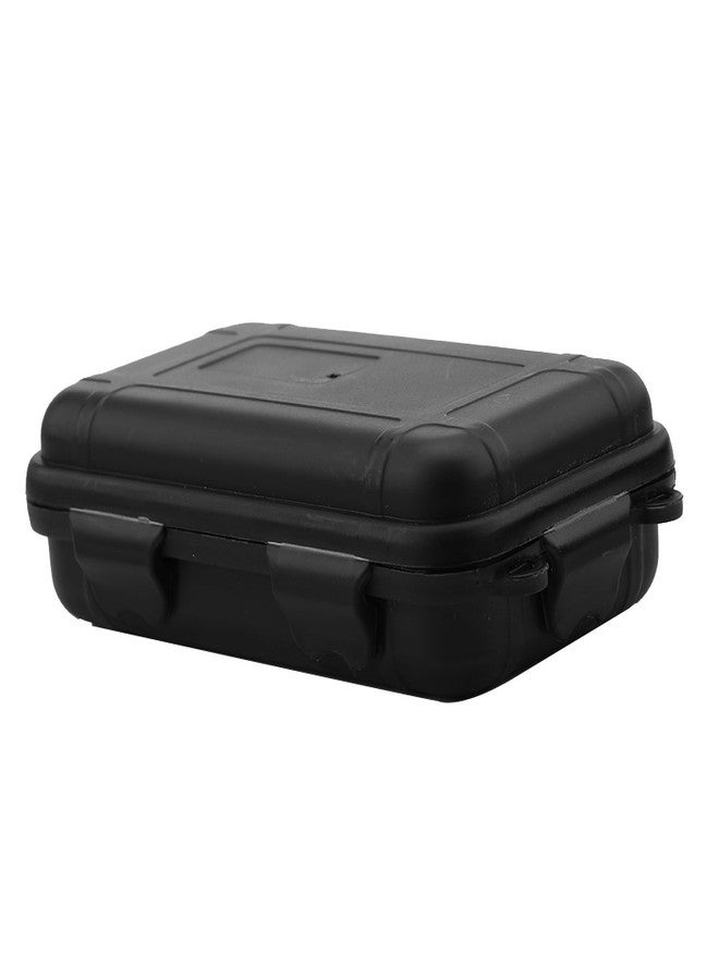 POCREATION Shockproof Waterproof Storage Container for Outdoor Survival Gear -, Lightweight Case for Camping & Hiking (S-Black) - Image 1