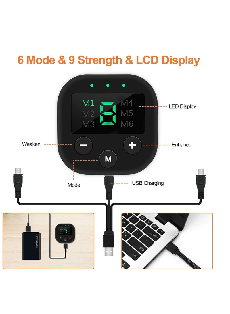 Generic Electronic Muscle Stimulator, Abs Stimulator, EMS Abdominal Muscle Stimulator,Muscle Trainer,USB Rechargeable Gear for Abdomen/Arm/Leg, Ab Stimulator Equipment for Men Women  - Image 4