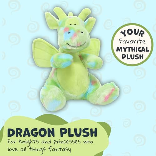 WISHPETS Plush Green 12 ConfettiSoft Dragon Soft Stuffed Animal - Image 5