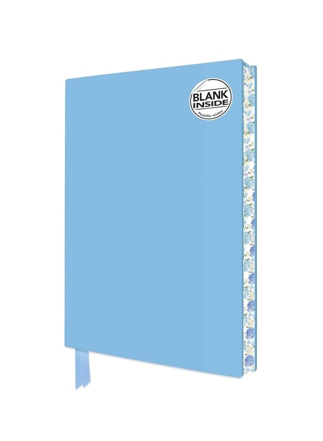 Duck Egg Blue Blank Artisan Notebook (Flame Tree J 