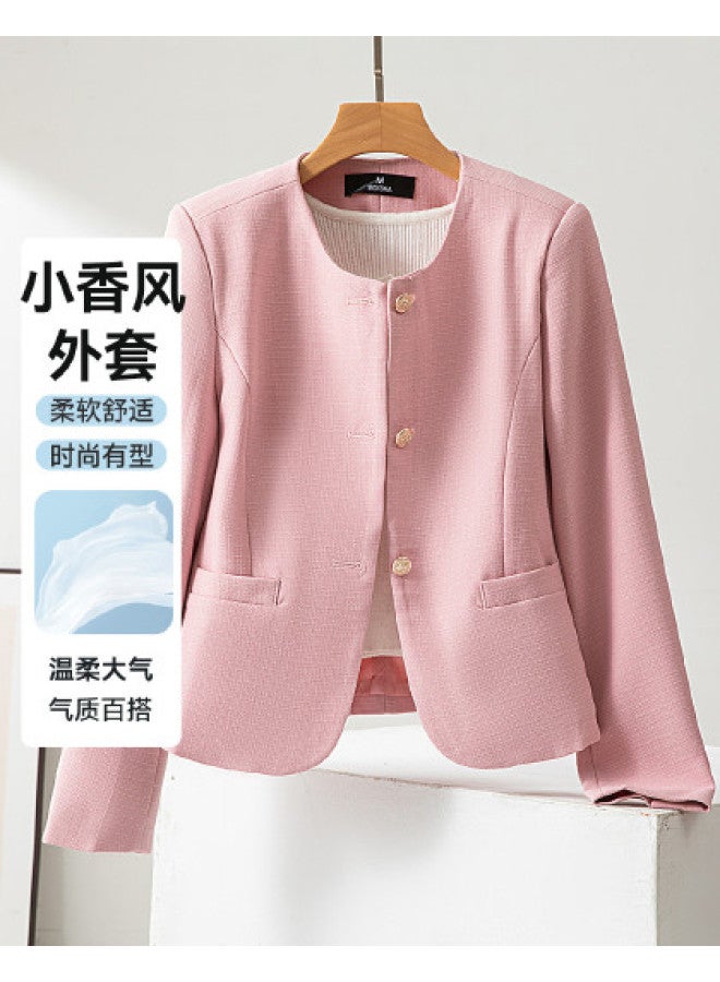 Fapai Spring And Autumn Women's Jacket, Simple Single-breasted Fashion Versatile Jacket For Women - Image 1