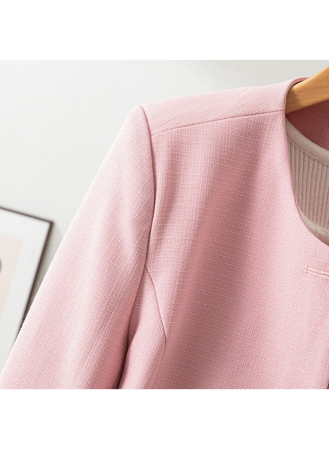 Fapai Spring And Autumn Women's Jacket, Simple Single-breasted Fashion Versatile Jacket For Women - Image 5