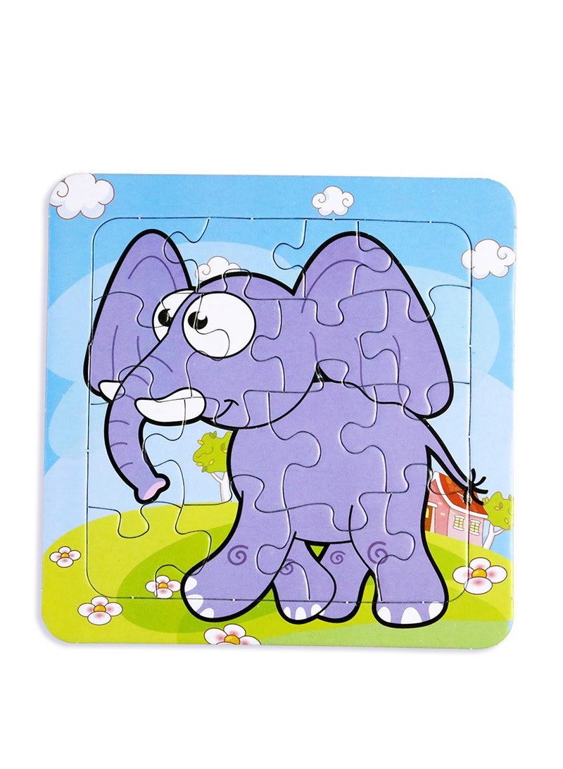 خشبية اللغز للأطفال ، حزمة من 30 الألغاز مجموعة للأطفال الصغار والاطفال. التعلم المبكر للأطفال والألعاب التعليمية-نمط عشوائي pattern - Image 2