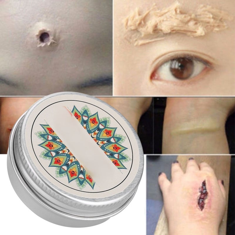 Professional Stage Makeup Wax 1 Pack Realistic Skin Wax Easy To Use - Fake Wound Scar Wax for Halloween Costume Party - Image 5