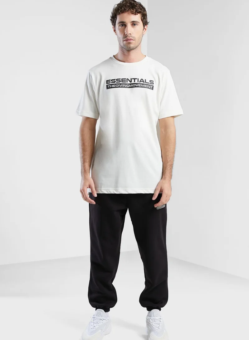 The Giving Movement Regular Fit Printed T-Shirt