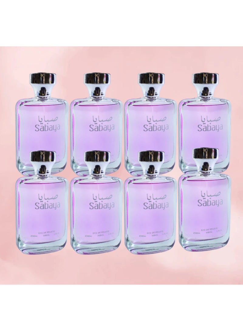 صبايا 8 قطع عطر صبايا 100 مل EDT - Image 1
