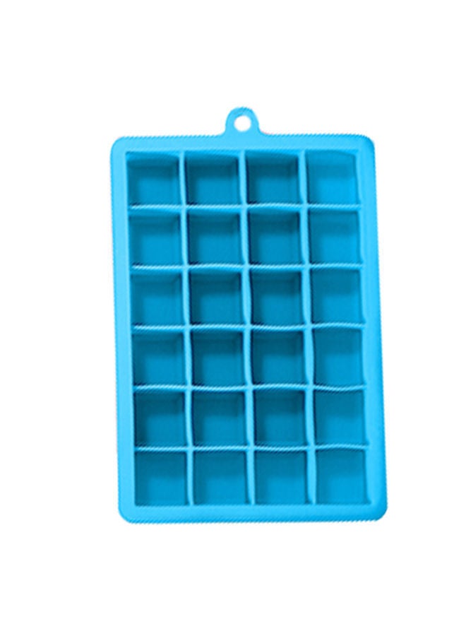NIBEMINENT 24-Grid Ice Cube Tray Light Blue 